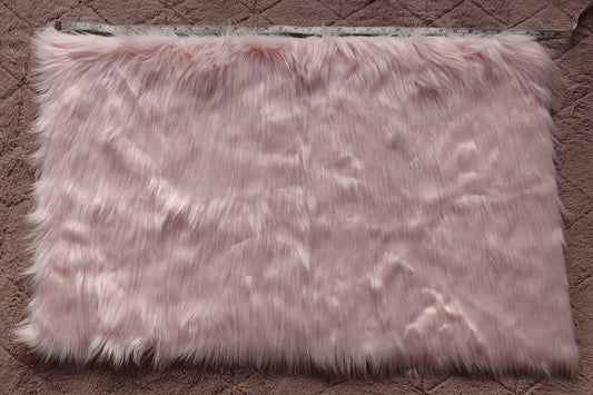 Mohair Bear baby pink shag