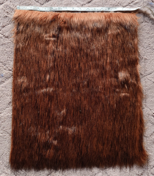 Mohair Bear tipped brown
