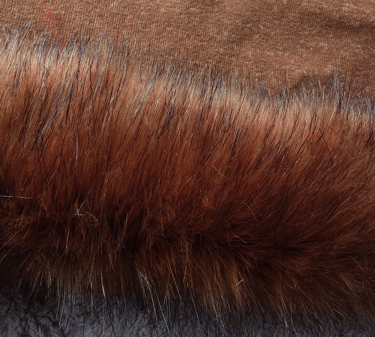 Mohair Bear tipped brown