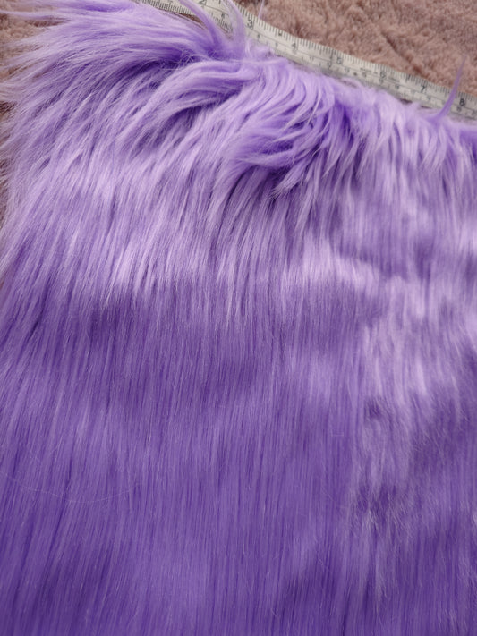Mohair Bear lilac shag