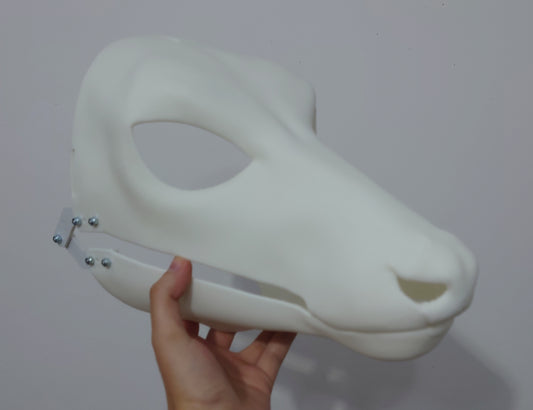 SOLD - Ready-to-ship small deer head base, variant 3