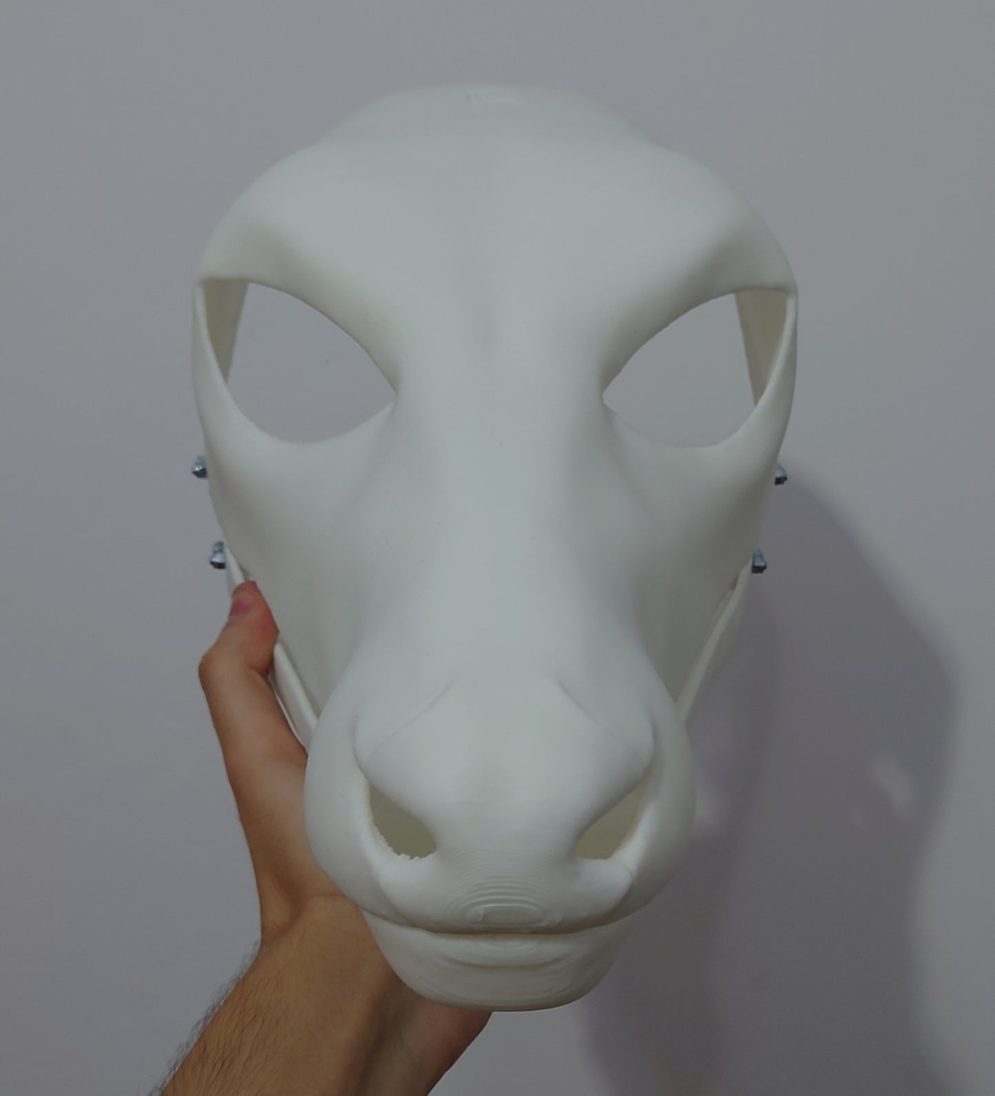 SOLD - Ready-to-ship small deer head base, variant 3