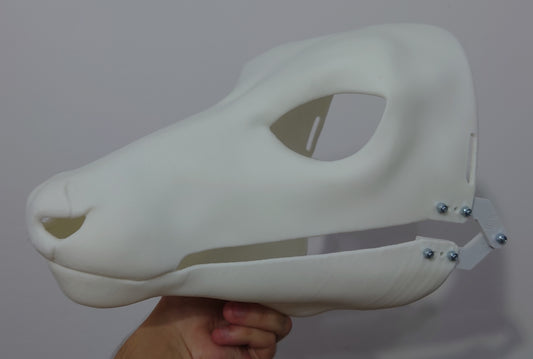 SOLD - Ready-to-ship small deer head base, variant 3