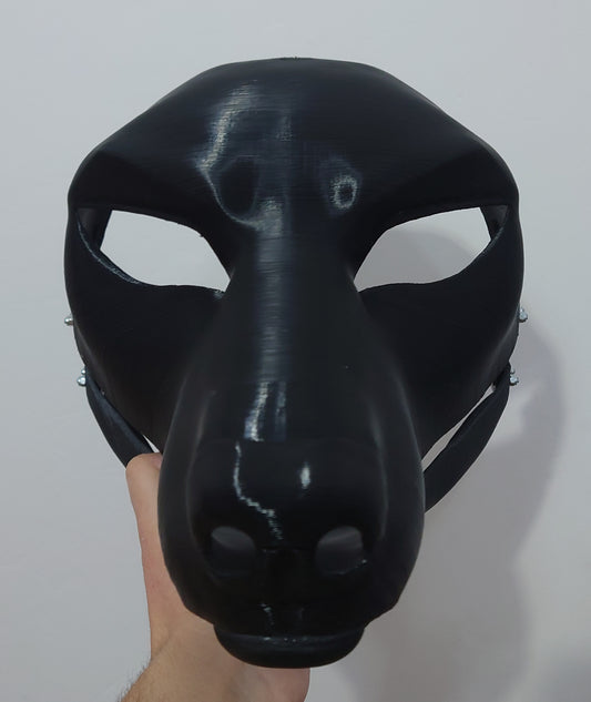 SOLD - Discounted medium canine head base, variant 4, snaggle teeth