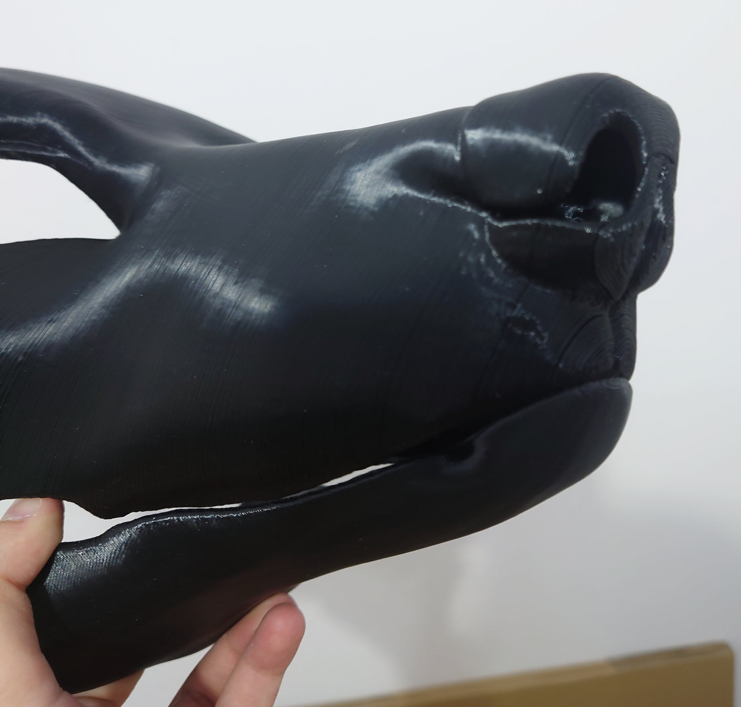 SOLD - Discounted medium canine head base, variant 4, snaggle teeth