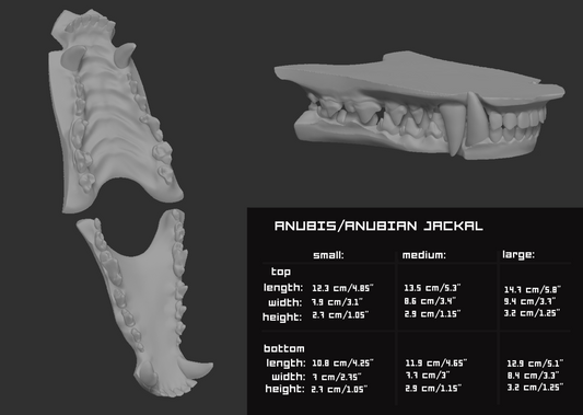 Anubis/Anubian jackal - Jawset
