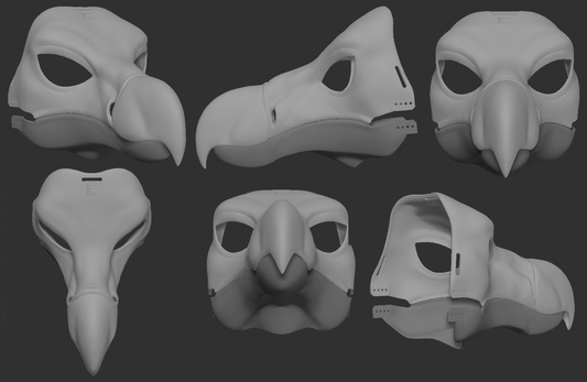 Dodo bird - Head base