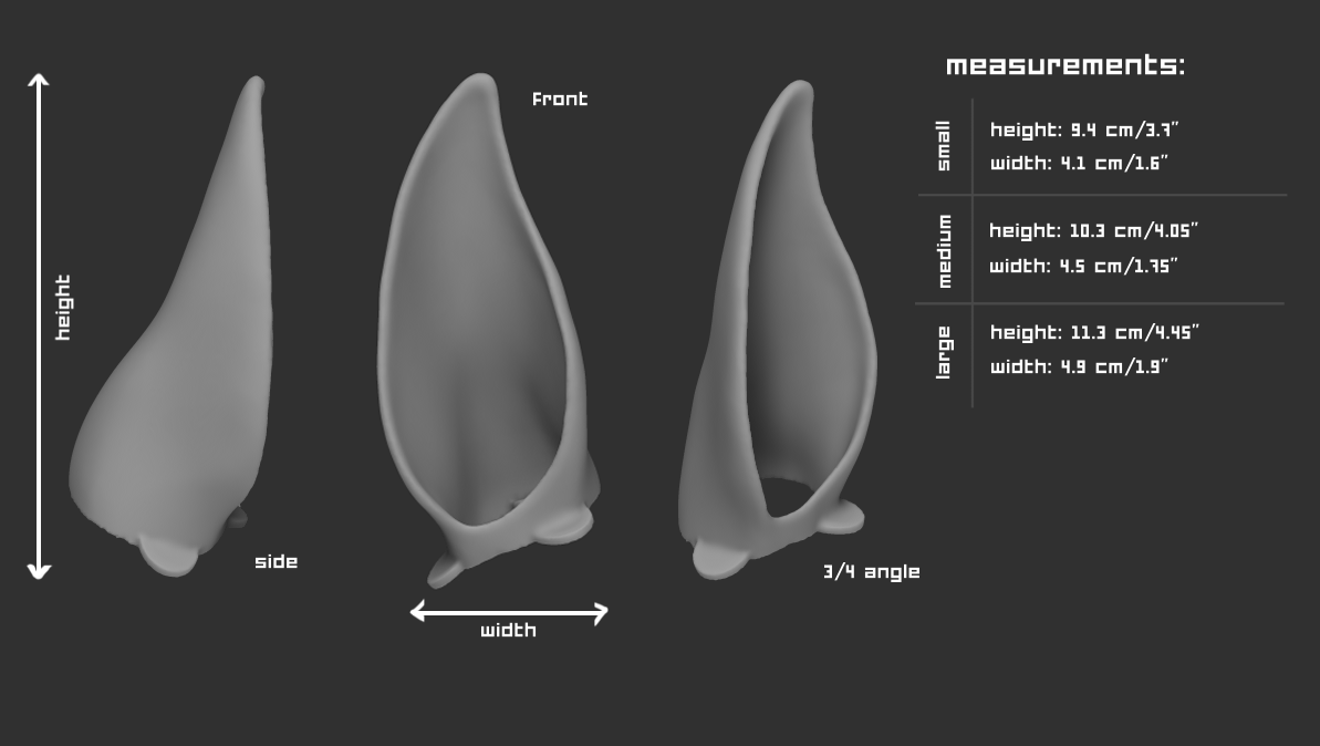 Horse/Equine - TPU ears