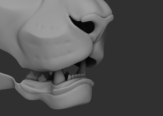 Lion/Big cat no. 2 - Jawset