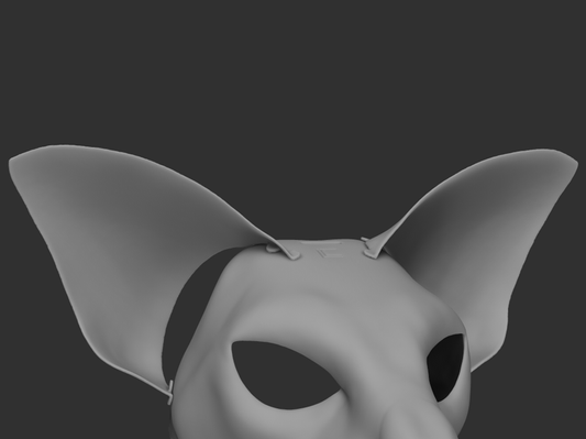 Oriental cat/Small feline no. 2 - TPU ears