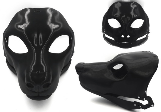 African wild/painted dog - Head base