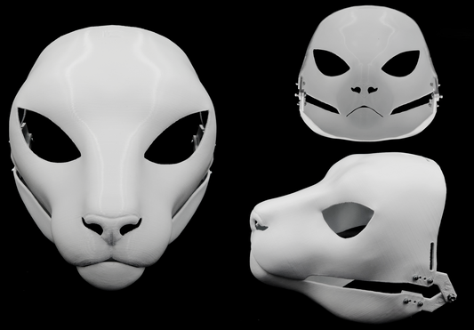 Cat/Small feline - Head base