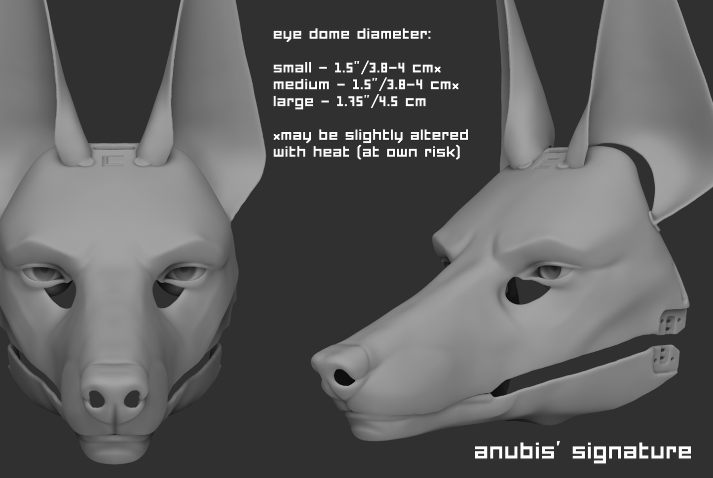 Anubis/Anubian jackal - Head base