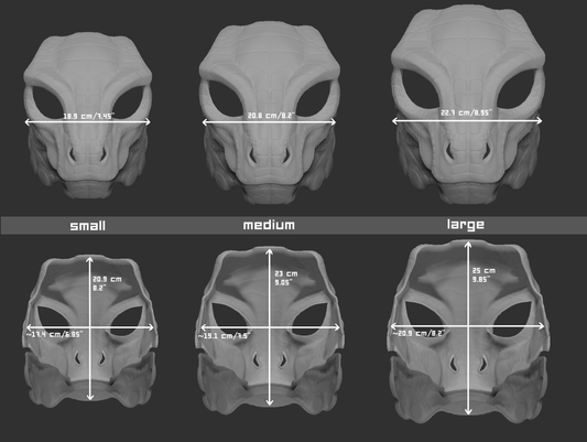 Argonian - Head base