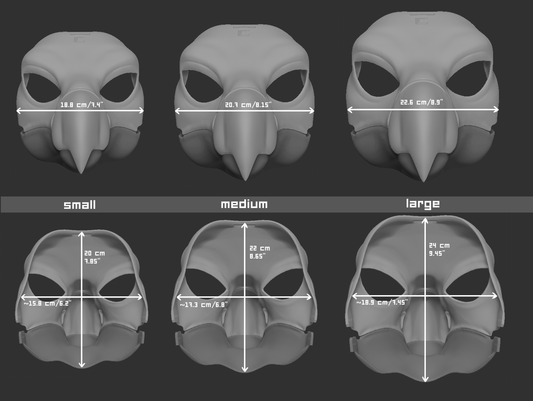 Dodo bird - Head base