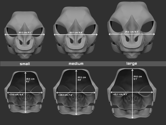 Spear-nosed bat - Head base