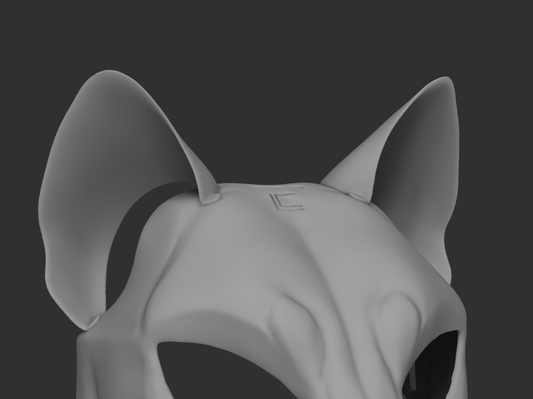 Wolf/Canine no. 1 - TPU ears