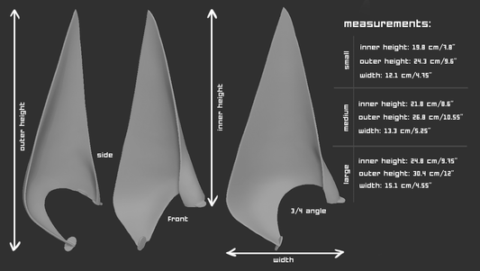 Anubis/Anubian jackal - TPU ears