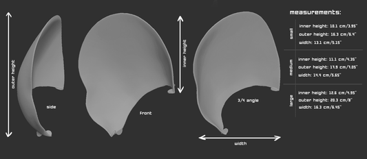 African wild/painted dog - TPU ears