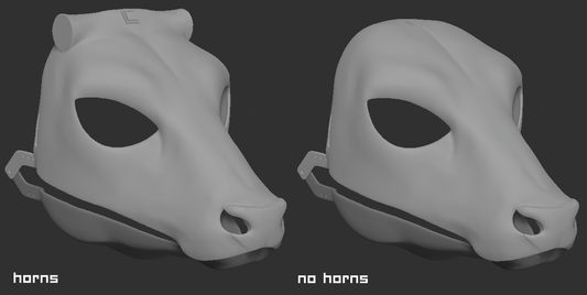 Cow/bull - Head base