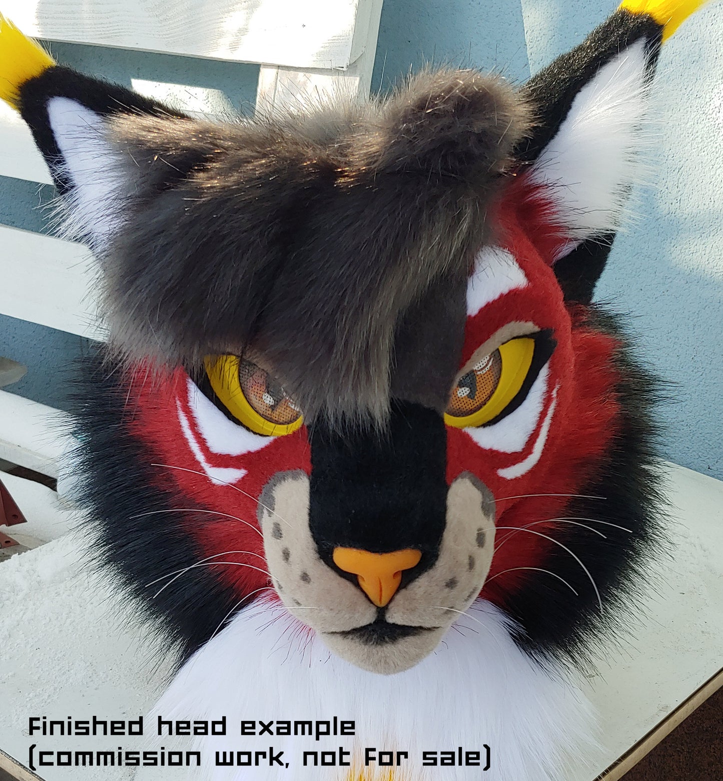Cat/Small feline - Head base
