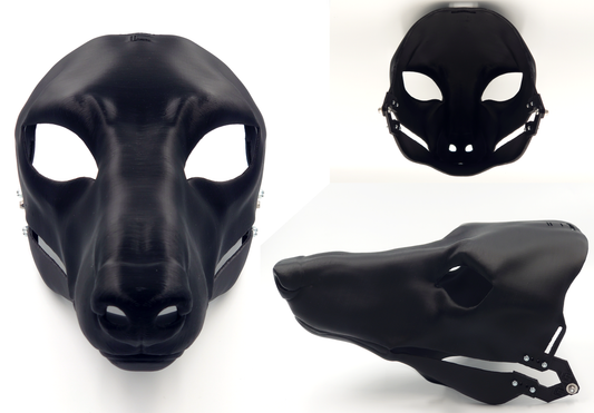 Borzoi/Domestic dog no. 1 - Head base