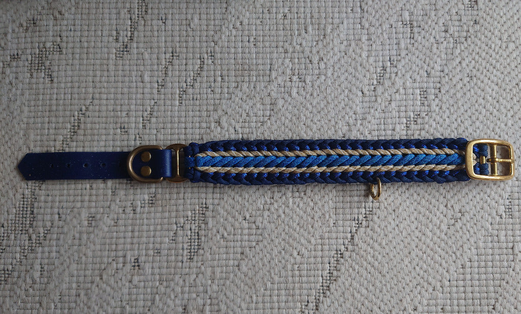 Handmade paracord collar + leash set for medium dogs