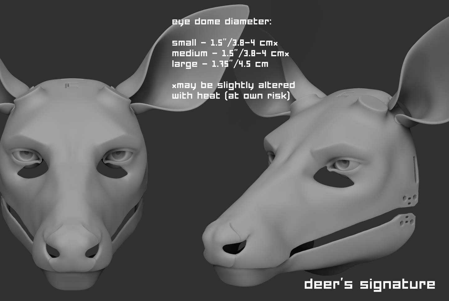 Deer - Head base