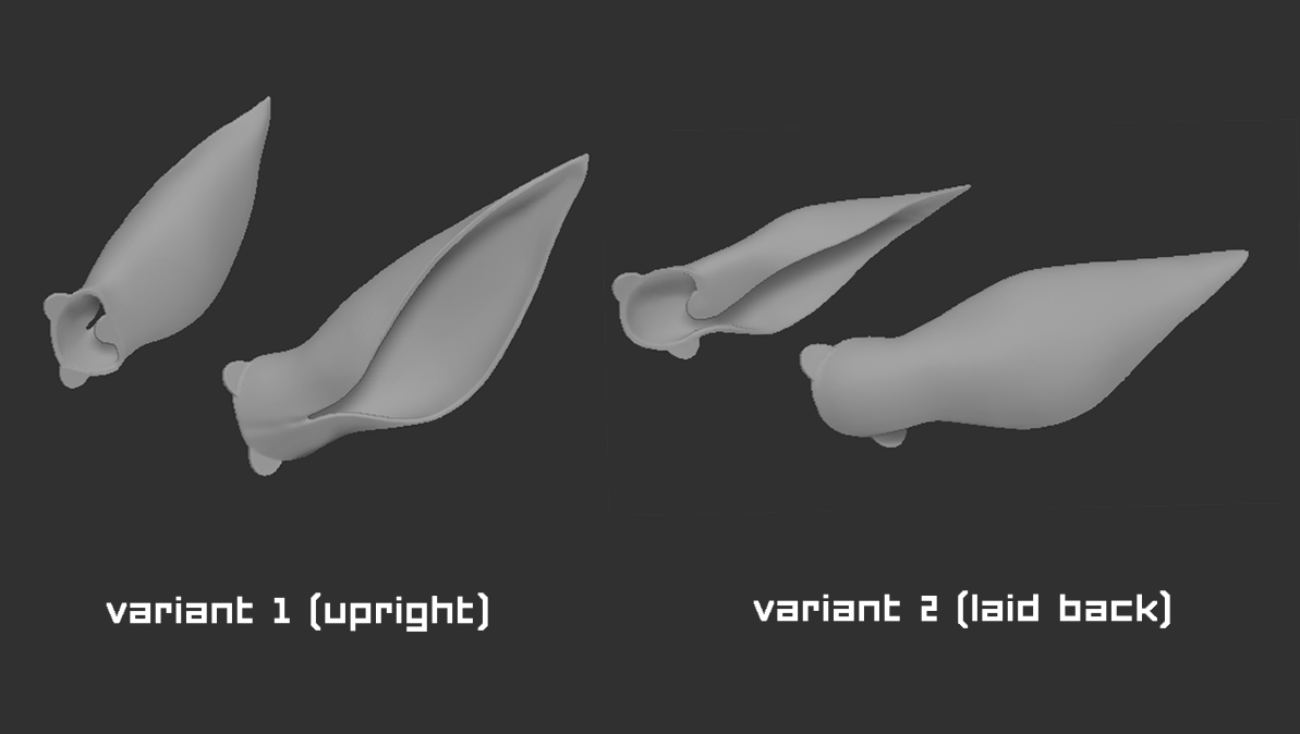 Western dragon - TPU ears