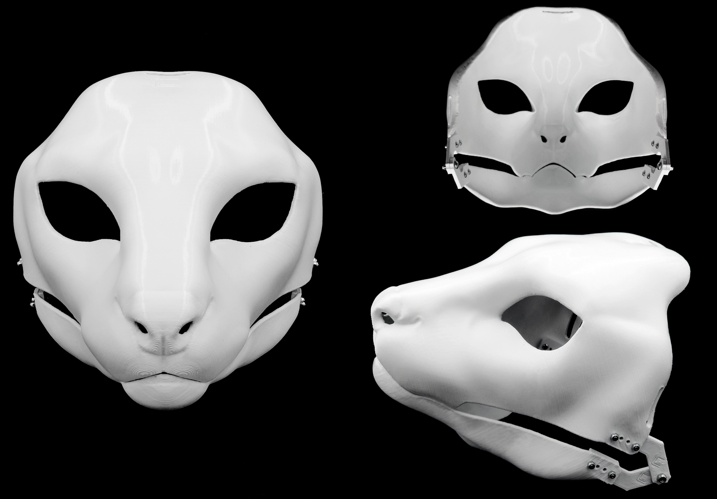 Serval/Small feline no.3 - Head base