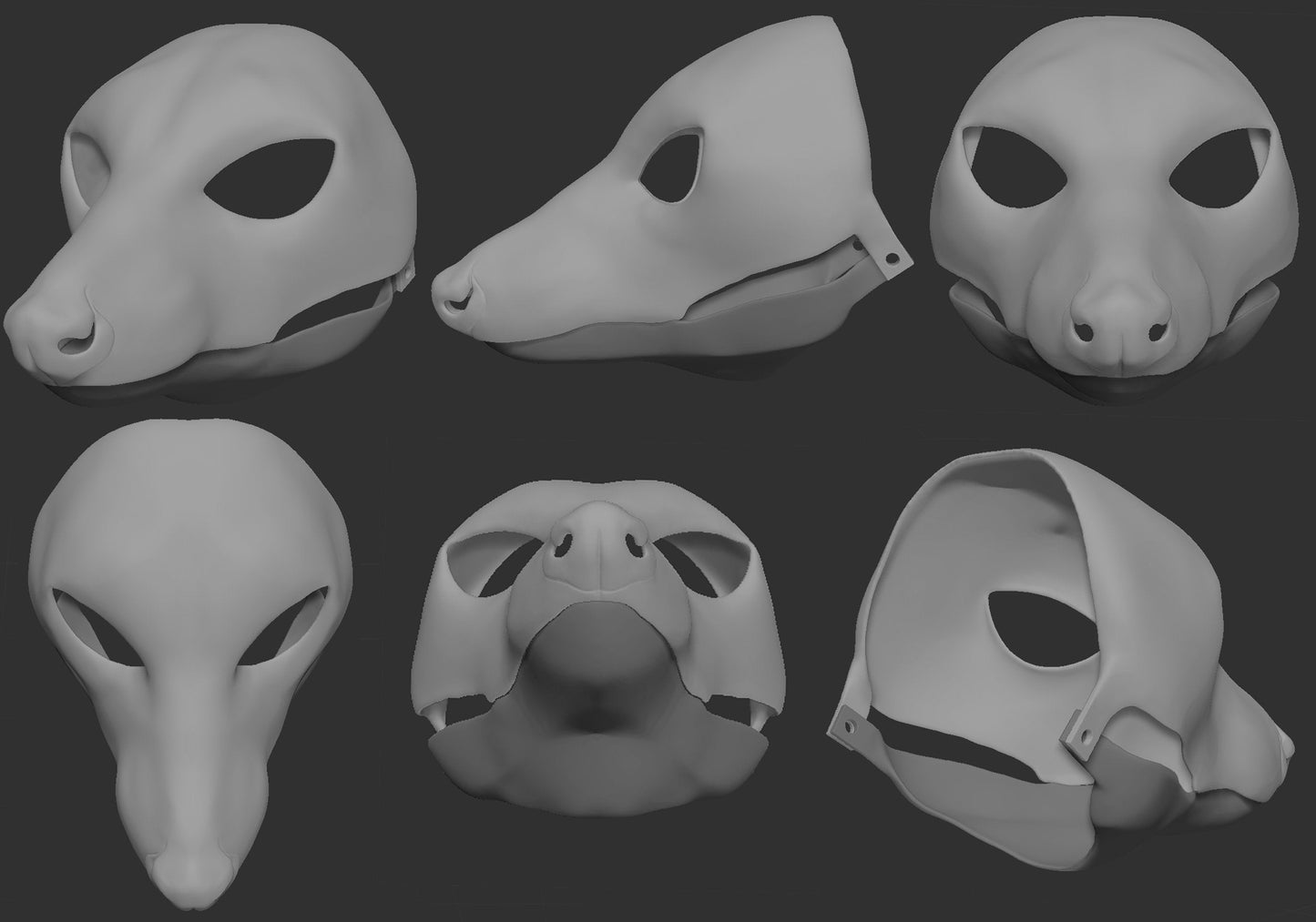 Opossum - Head base